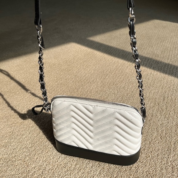 Black and White Crossbody Purse from White House Black Market - Picture 2 of 3